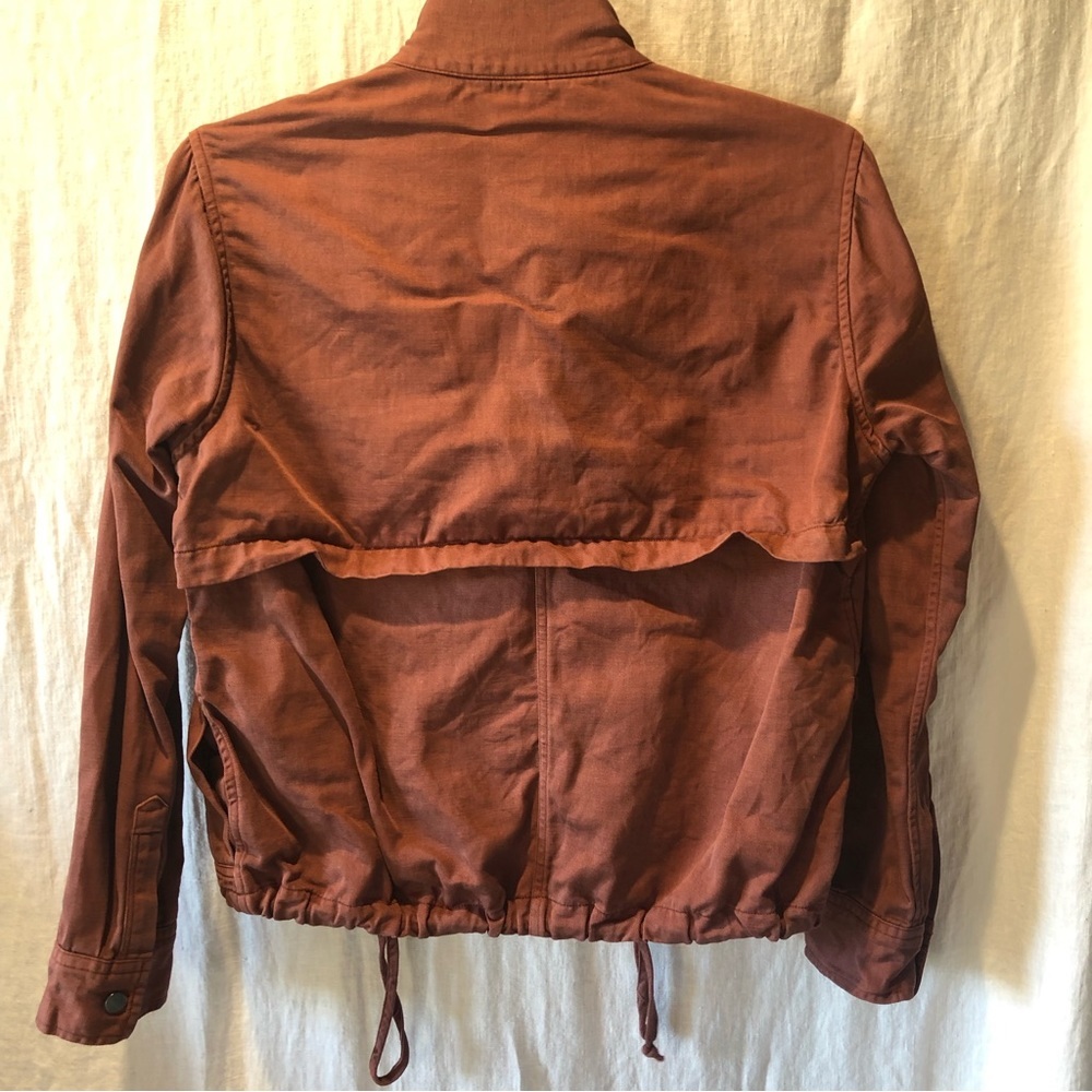 Rails Like New Utility Jacket Dusty Mulberry Wine… - image 6